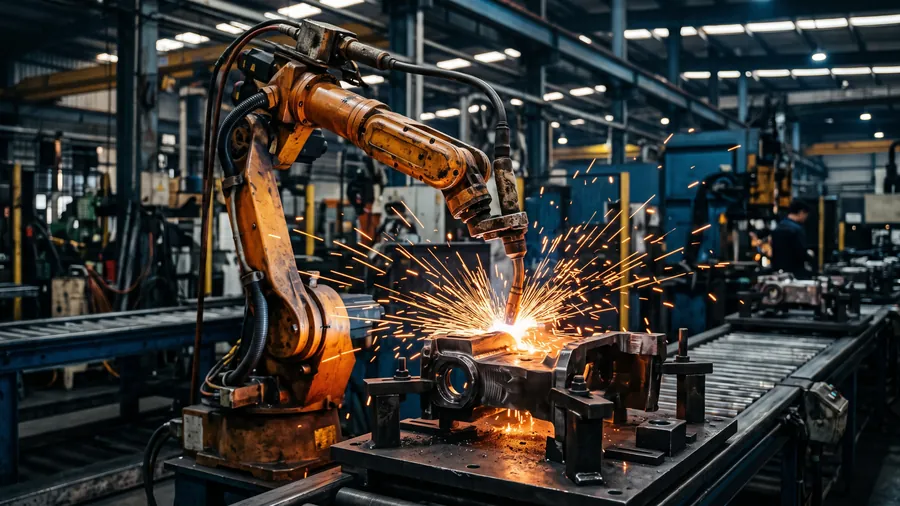 Impianto industriale automatizzato